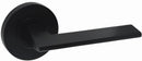 Austyle Builders Choice Lever Satin Brass & Matt Black 63mm All In One Passage/Privacy Lever Set - primehardware