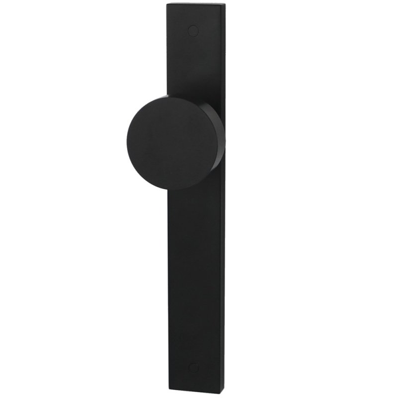 Builders Choice Designer Knob Set Black 225mm ONLY LEVER SET - primehardware