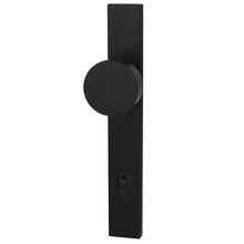 Builders Choice Designer Knob Set Black 225mm Entrance ONLY LEVER SET (Pair)