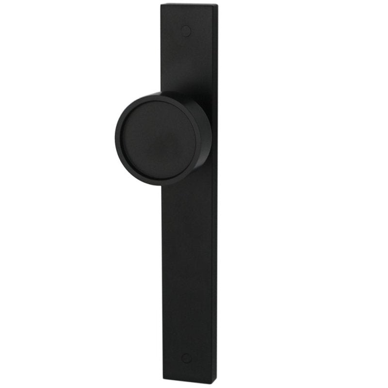 Builders Choice Designer Knob Set Black 225mm ONLY LEVER SET - primehardware