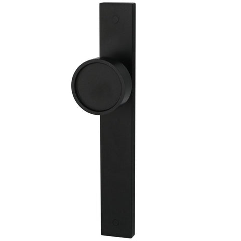 Builders Choice Designer Knob Set Black 225mm ONLY LEVER SET - primehardware