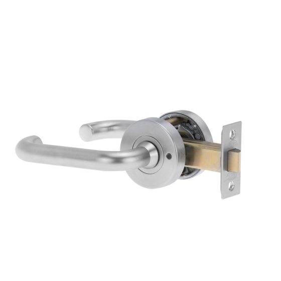 Lockwood Velocity 55mm Round Passage Set & 37 Lever SC TP Satin Chrome  VSR2/37SC