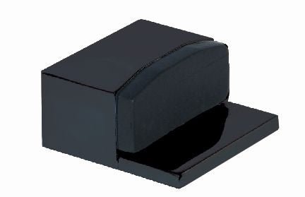 Austyle Square Door Stop Black 45mm - primehardware