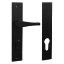 Austyle DDA Escutcheon & Snib Set Black 155x30mm myLock 53738 - primehardware