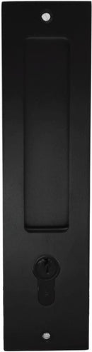 Austyle Flush Pull Rectangle (Euro Cyl Hole) SC 220x55mm - primehardware