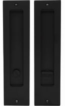 Austyle Flush Pull Rectangle (Bathroom/Privacy) Black 220x55mm - primehardware