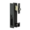 Austyle Integrated Flush Pull Sliding Door Privacy Set Black 178x38m - primehardware
