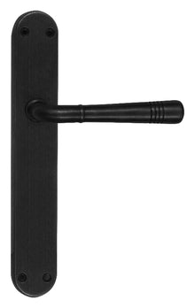 Superior Brass Lever Handle Passage Matt Black 255x42mm (Pair) Only Lever Set