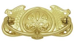 Superior Brass Cabinet Fitting PB 65x120mm - primehardware