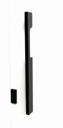 Austyle Entry Handle Blade Design Double Black 450mm - primehardware