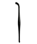 Superior Brass Entrance Handle Tear Drop Black 600mm (Pair) - primehardware