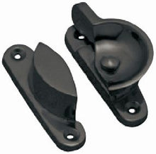 Superior Brass Sash Fastener Fitch Black 65mm Matt Black L65 x H20 x W25mm (Striker W25mm)