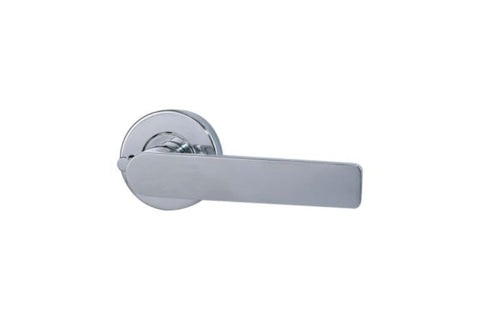 Lockwood Velocity 55mm Round Privacy Set & L3 Lever CP DP Chrome Plate VSR2/L3CPDP - primehardware