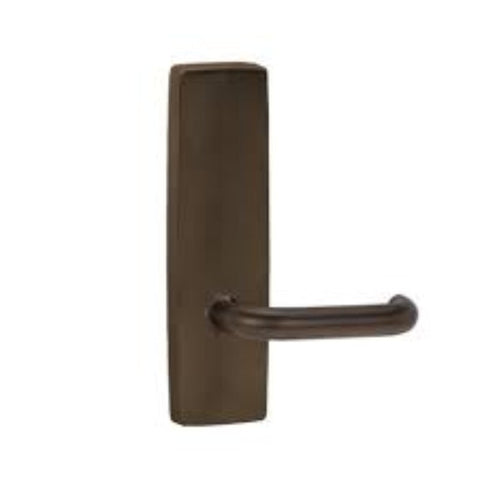 Lockwood 1805 Square End Plate With 74 Lever Oil Rubbed Bronze 1805/74ORB - primehardware