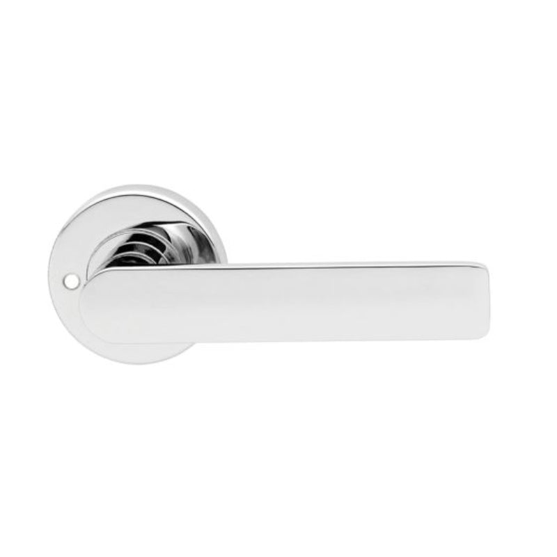 Lockwood Velocity 55mm Round Privacy Set & L3 Lever SC TP Satin Chrome VSR2/L3SC - primehardware