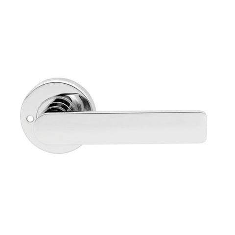 Lockwood Velocity 55mm Round Privacy Set & L3 Lever SC TP Satin Chrome VSR2/L3SC - primehardware
