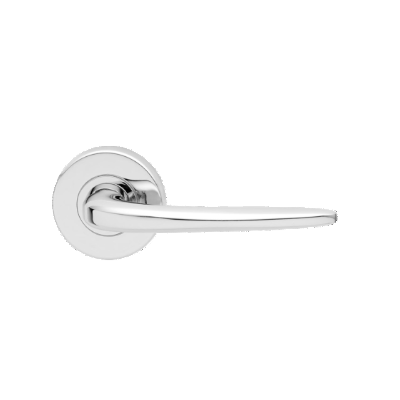 Lockwood Velocity 55mm Round Passage Set & L1 Lever CP DP Chrome Plate  VSR1/L1CPDP