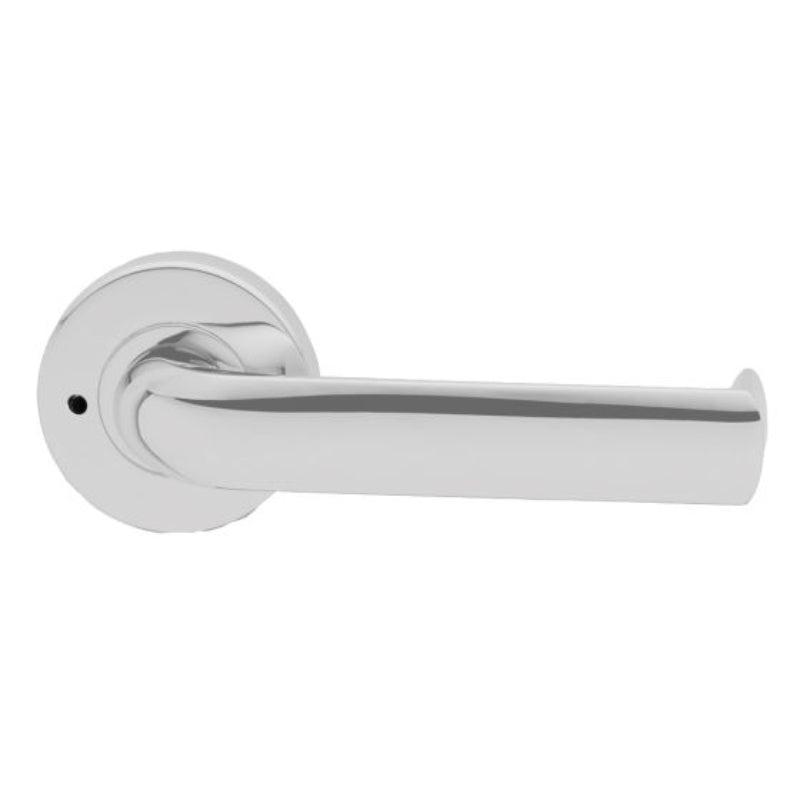 Lockwood Velocity 55mm Round Privacy Set & L5 Lever SC TP Satin Chrome VSR2/L5SC - primehardware