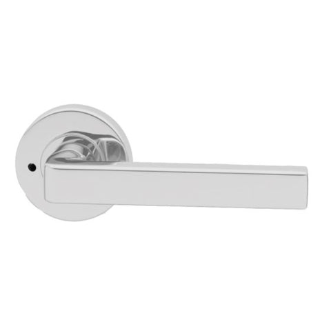 Lockwood Velocity 55mm Round Privacy Set & 29A Lever SC TP Satin Chrome VSR2/29ASC - primehardware