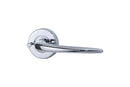 Lockwood Velocity 55mm Round Privacy Set & L1 Lever CP DP Chrome Plate VSR2/L1CPDP - primehardware