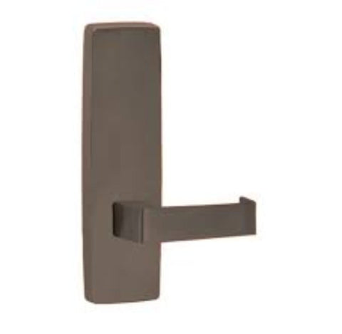 Lockwood 1805 Square End Plate With 90 Lever Oil Rubbed Bronze 1805/90ORB - primehardware