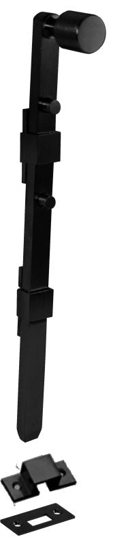 Superior Brass Panic Bolt Conceal Fixing Black Matt Black 300mm