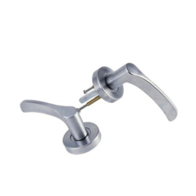 Lockwood Velocity 55MM Round Passage Set & 34 Lever No Latch Chrome Plate  VSR1/34NLCP