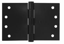 Superior Brass Broad Butt Hinge Fixed Pin Including Screws Black Matt Black 100x150x3mm (Pair)