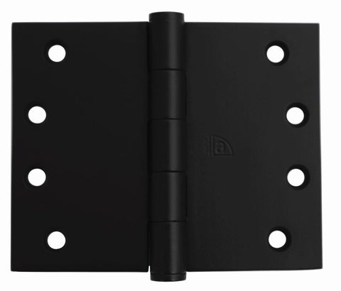 Superior Brass Broad Butt Hinge Fix Pin per 2 + screws Black 100x125x3mm - primehardware