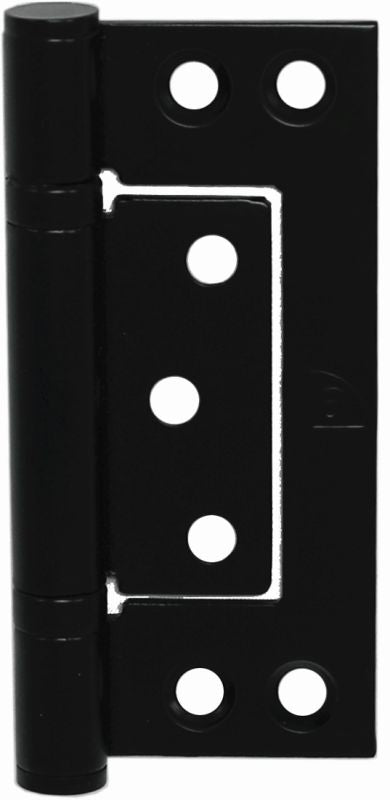 Superior Brass Hirline Fast - Fix Bearing Hinge inc screws (pair) Blk 100x47 - primehardware