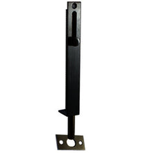 Superior Brass Flush Barrel Bolt 75mm Black 75x18mm