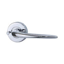 Lockwood Velocity 55mm Round Passage Set & L1 Lever No Latch Chrome Plate VSR1/L1NLCP - primehardware