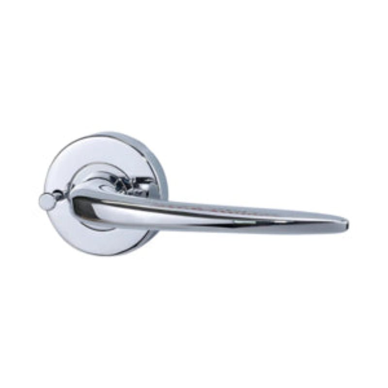 Lockwood Velocity 55mm Round Passage Set & L1 Lever No Latch Chrome Plate  VSR1/L1NLCP
