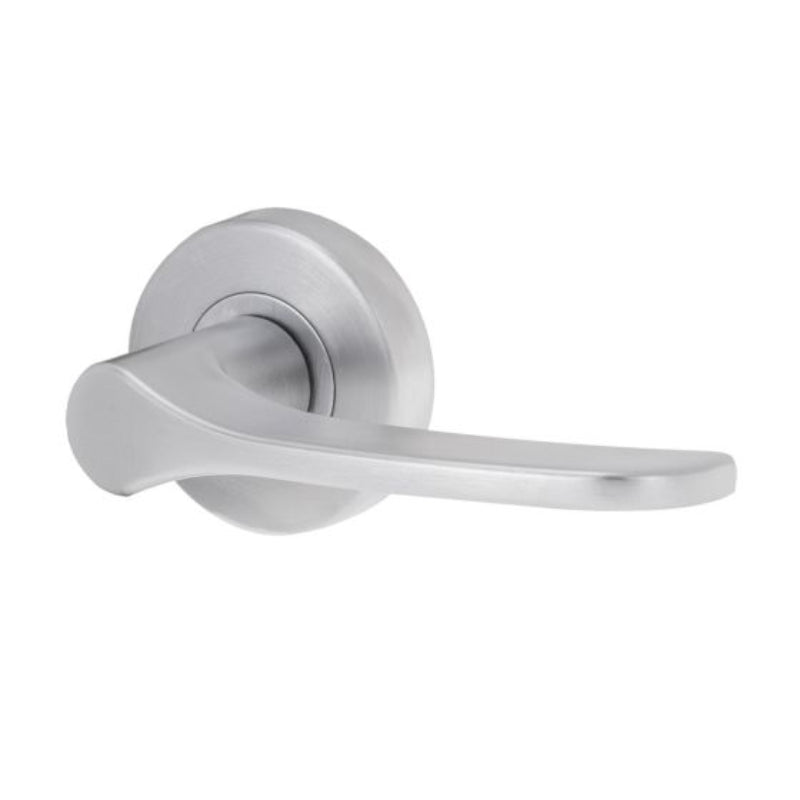 Lockwood Velocity 55mm Round Passage Set & 34 Lever No Latch Satin Chrome  VSR1/34NLSC