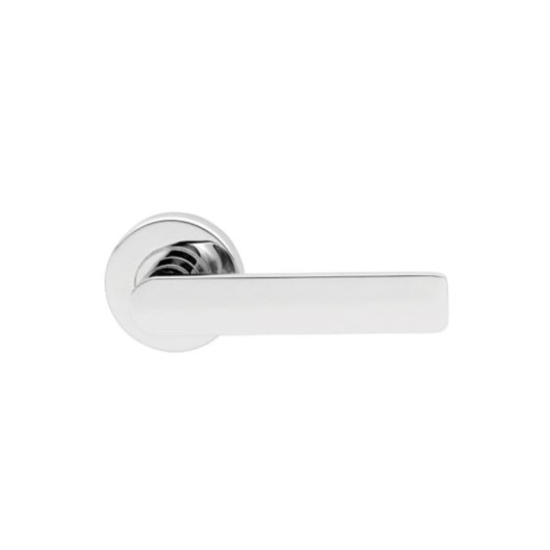 Lockwood Velocity 55mm Round Passage Set & L3 Lever No Latch Satin Chrome VSR1/L3NLSC - primehardware