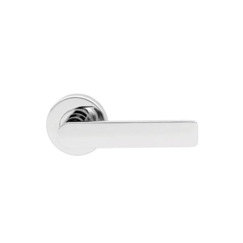 Lockwood Velocity 55mm Round Passage Set & L3 Lever No Latch Satin Chrome VSR1/L3NLSC - primehardware