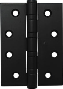 Superior Brass Ball Bearing Hinge 4BB Black 100x75mm Matt Black 100x75x2.5mm