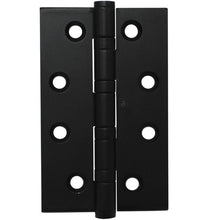 Superior Brass Long Body 4BB Butt Hinge Fixed Pin Inc Screws Black 150x88mm Matt Black 150x88x3mm