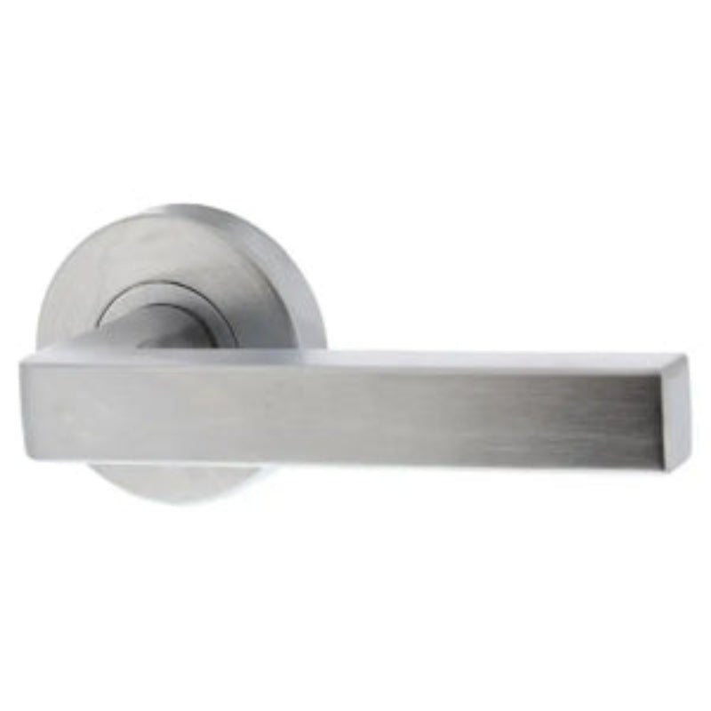 Lockwood Velocity 55mm Round Passage Set & 29A Lever No Latch Chrome Plate - primehardware