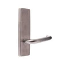 Lockwood 1805 Square End Plate With 70 45 - Degree Angled Down Lever RH Satin Chrome 1805/AD70RSC - primehardware
