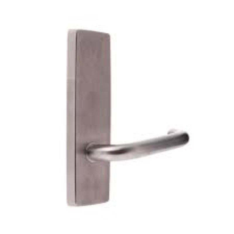 Lockwood 1805 Square End Plate With 70 45-Degree Angled Down Lever RH Satin Chrome 1805/AD70RSC
