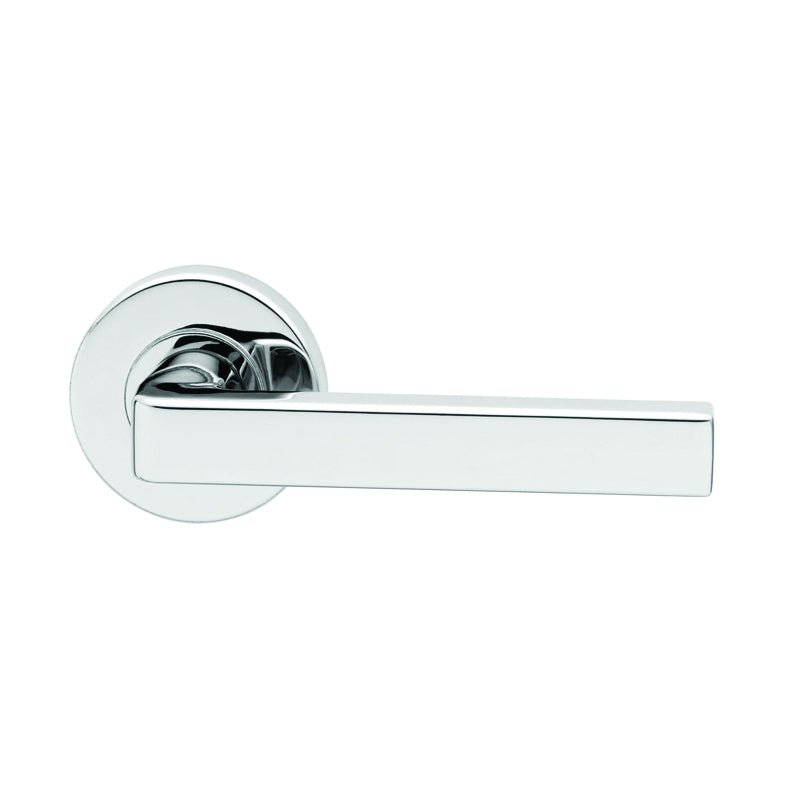 Lockwood Velocity 55mm Round Passage Set & 29A Lever No Latch Satin Chrome VSR1/29ANLSC - primehardware