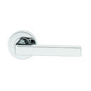 Lockwood Velocity 55mm Round Passage Set & 29A Lever No Latch Satin Chrome VSR1/29ANLSC - primehardware