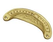 Superior Brass Drawer Pull PB 100mm - primehardware