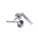 Lockwood Velocity 55mm Round Privacy Set & L4 Lever SC TP Satin Chrome VSR2/L4SC - primehardware