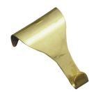 Superior Brass Picture Hook Plain Polished Brass 35x50mm