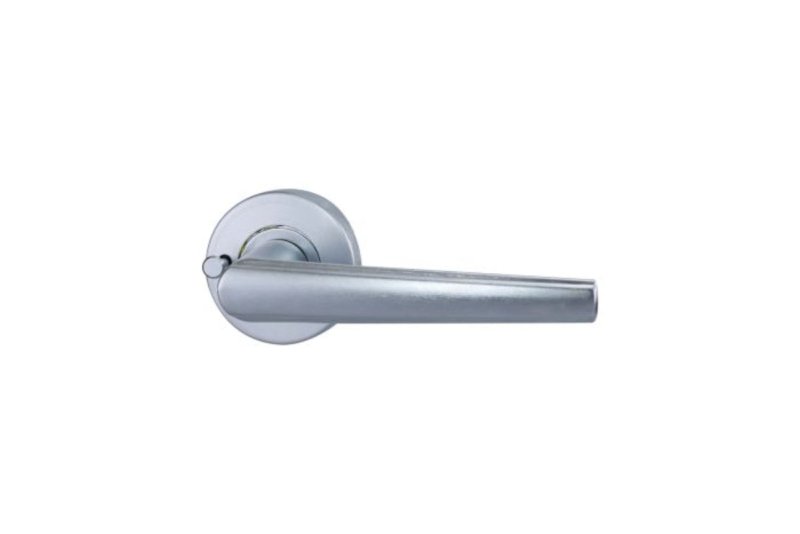 Lockwood Velocity 55mm Round Privacy Set & L2 Lever SC DP Satin Chrome  VSR2/L2SCDP