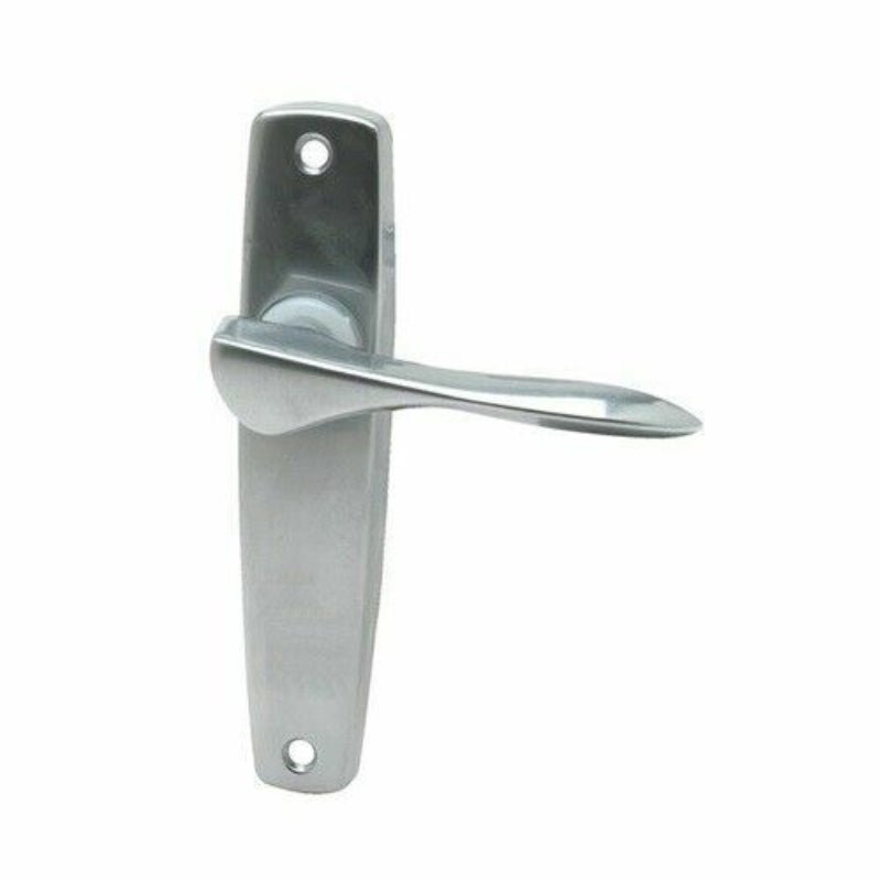 Lockwood Velocity 55mm Round Privacy Set & L4 Lever SC DP Satin Chrome  VSR2/L4SCDP