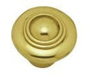 Superior Brass Cupboard Knob Dome Per 2 PB 38mm - primehardware