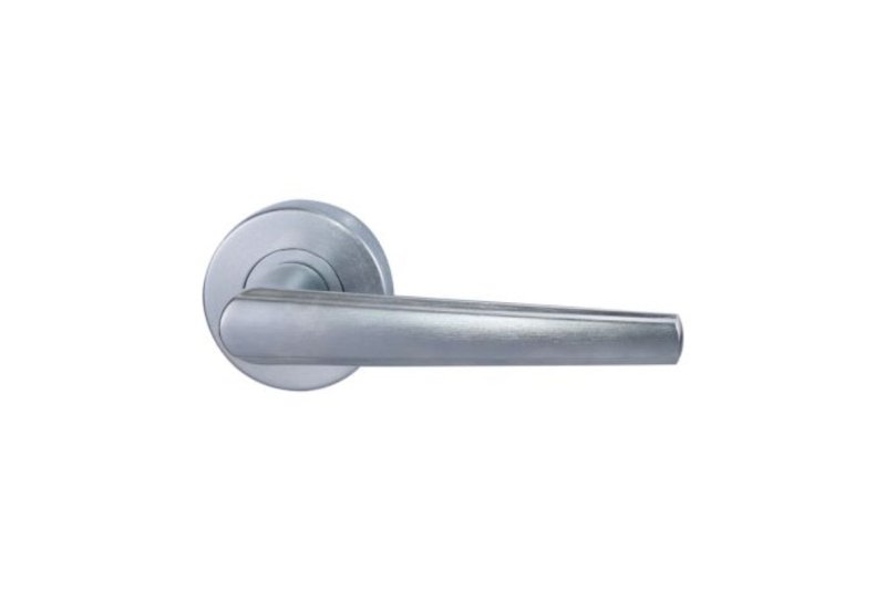 Lockwood Velocity 55mm Round Passage Set & L2 Lever SC DP Satin Chrome  VSR1/L2SCDP